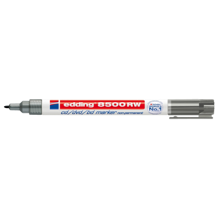 Instrumente de scris si corectura - Marker nepermanent Edding CD 8500, varf rotund, 1 mm, negru