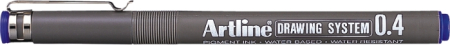 Instrumente de scris si corectura - Marker pentru desen tehnic ARTLINE, varf fetru 0.4mm - albastru