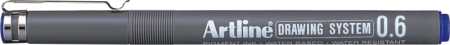 Instrumente de scris si corectura - Marker pentru desen tehnic ARTLINE, varf fetru 0.6mm - albastru