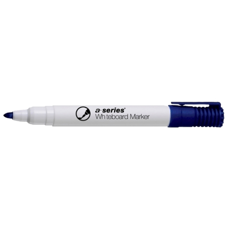 Instrumente de scris si corectura - Marker pentru tabla A-series, varf rotund, 2 mm, albastru