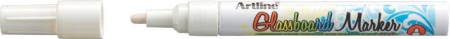 Instrumente de scris si corectura - Marker pentru tabla de sticla ARTLINE Glassboard, varf rotund 2.0mm - alb
