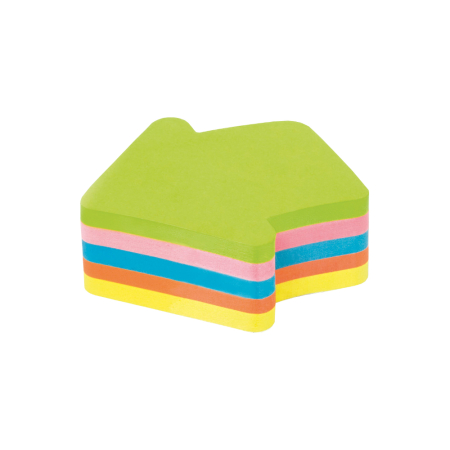Articole din hartie - Notite adezive, Kores, sageata, 250 file, multicolor