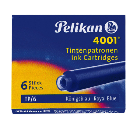 Rechizite scolare - Patroane cerneala, Pelikan, albastru