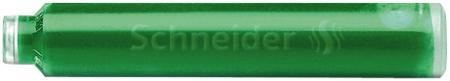 Instrumente de scris si corectura - Patroane cerneala SCHNEIDER,   6buc/set - verde