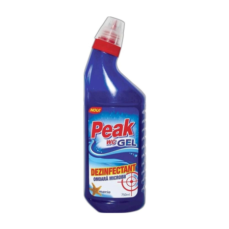 Detergenti pentru baie - Peak WC gel dezinfectant, 750 ml