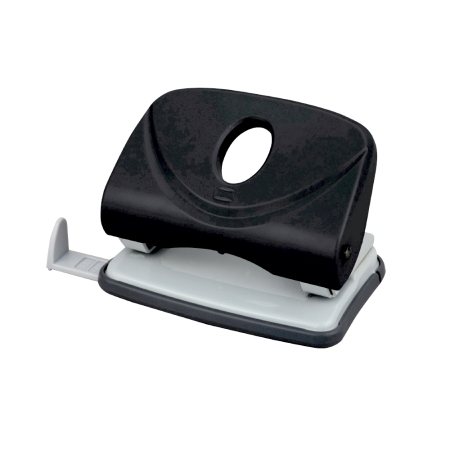 Accesorii pentru birou - Perforator Memoris-Precious P20, 20 coli, negru