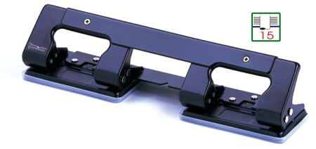 Accesorii pentru birou - Perforator metalic 4 gauri,  15 coli, TURIKAN DP-1240
