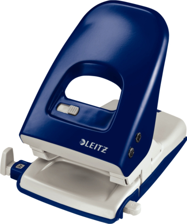 Perforatoare de birou si profesionale - Perforator metalic,  40 coli, LEITZ 5138 - albastru
