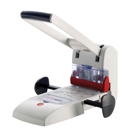 Accesorii pentru birou - Perforator Novus B2200, 200 coli, gri