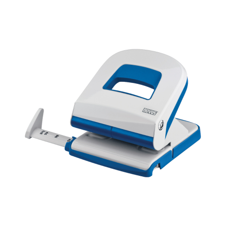 Accesorii pentru birou - Perforator Novus Evolution E225, 25 coli, albastru
