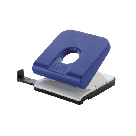 Accesorii pentru birou - Perforator Novus Master, 25 coli, albastru