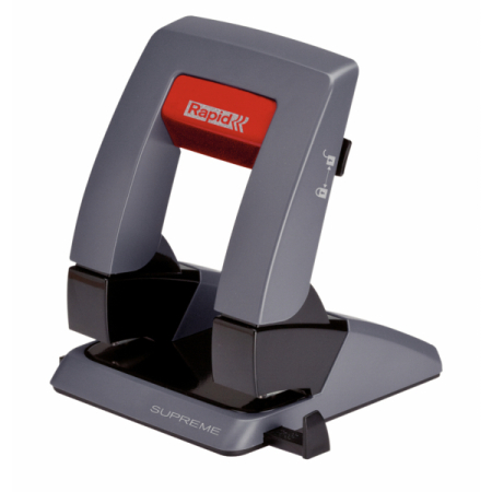 Accesorii pentru birou - Perforator Supreme SP30 PressLess, 30 coli