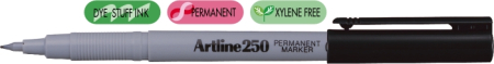 Markere permanente - Permanent marker ARTLINE 250, corp plastic, varf rotund 0.4mm - negru