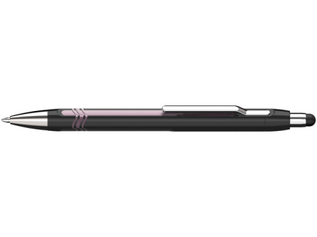 Instrumente de scris si corectura - Pix SCHNEIDER Epsilon Touch XB, varf 1.4mm - corp negru/roz - scriere albastra
