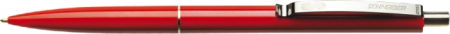 Instrumente de scris si corectura - Pix SCHNEIDER K15, clema metalica, corp rosu - scriere rosie