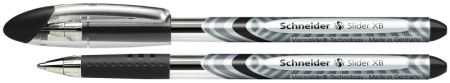 Instrumente de scris si corectura - Pix SCHNEIDER Slider Basic XB, rubber grip - scriere neagra