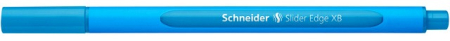 Instrumente de scris si corectura - Pix SCHNEIDER Slider Edge XB, rubber grip, varf 1.4mm - scriere bleu