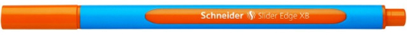 Instrumente de scris si corectura - Pix SCHNEIDER Slider Edge XB, rubber grip, varf 1.4mm - scriere orange