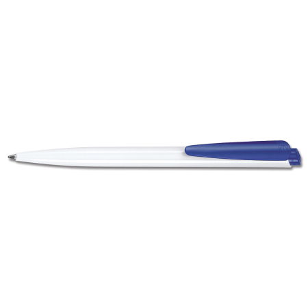 Instrumente de scris si corectura - Pix cu mecanism, Senator, Dart, 1 mm, plastic, alb
