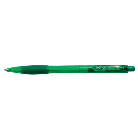 Instrumente de scris si corectura - Pix cu mecanism, Senator, seria 1000, 0.7 mm, plastic, verde