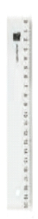 Instrumente de scris si corectura - Rigla din plastic transparent, 20cm, ALCO