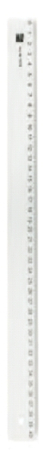 Instrumente de scris si corectura - Rigla din plastic transparent, 40cm, ALCO