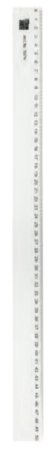 Instrumente de scris si corectura - Rigla din plastic transparent, 50cm, ALCO