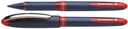 Instrumente de scris si corectura - Roller cu cerneala SCHNEIDER One Business, ball point 0.6mm - scriere rosie