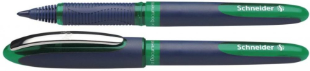 Instrumente de scris si corectura - Roller cu cerneala SCHNEIDER One Business, ball point 0.6mm - scriere verde
