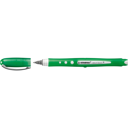Instrumente de scris si corectura - Roller cu cerneala, Stabilo, Bionic Worker Colorful, 0.5 mm, plastic, verde
