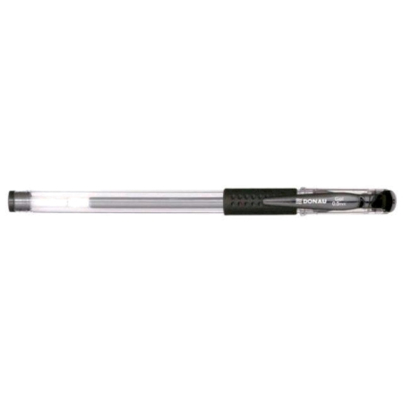 Instrumente de scris si corectura - Roller cu gel, Donau, 0.5 mm, plastic, negru
