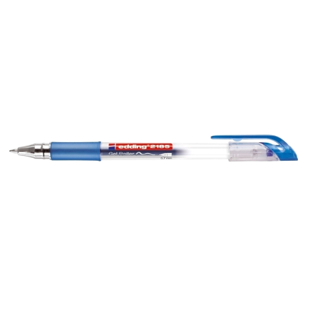 Instrumente de scris si corectura - Roller cu gel, Edding, Cristal Jelly 2185, 0.7 mm, plastic, albastru