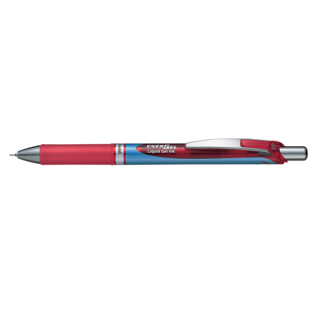 Instrumente de scris si corectura - Roller cu gel, Pentel, Energel, 0.5 mm, plastic, rosu