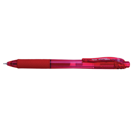 Instrumente de scris si corectura - Roller cu gel, Pentel, Energel X, 0.5 mm, plastic, rosu