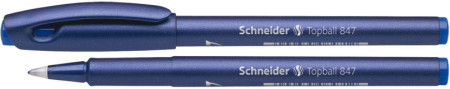 Instrumente de scris si corectura - Roller SCHNEIDER Topball 847, varf cu bila 0.5mm - scriere albastra