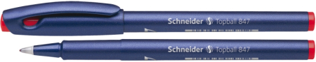 Rollere - Roller SCHNEIDER Topball 847, varf cu bila 0.5mm - scriere rosie