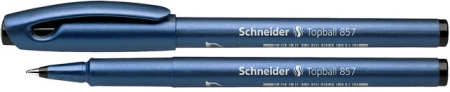 Instrumente de scris si corectura - Roller SCHNEIDER Topball 857, varf cu bila 0.6mm - scriere neagra