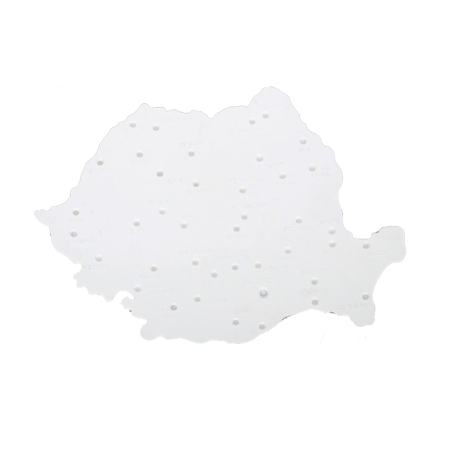 Rechizite scolare - Sablon harta Romaniei Flaro, 185 x 255 mm