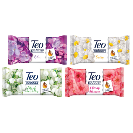 Produse curatenie pentru birou - Sapun Teo Bouquet, 70 g