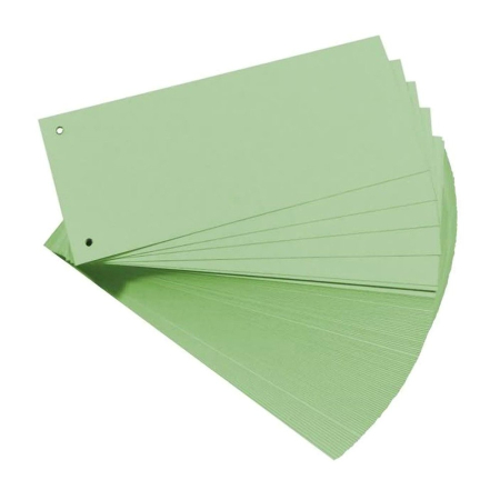 Organizare si arhivare - Separatoare Exacompta, color, 105 x 240 mm, verde