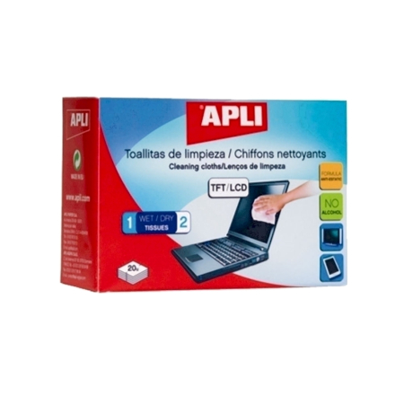 Produse curatare IT - Servetele Apli pentru curatare ecran