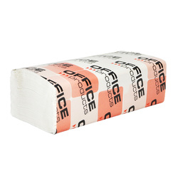 Servetele - Servetele ZZ hartie alba, 23x25cm, 2 straturi, 150buc/pachet, 20pachete/cutie, Office Products