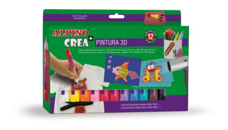 Rechizite scolare - Set ALPINO Crea + 3D Paint