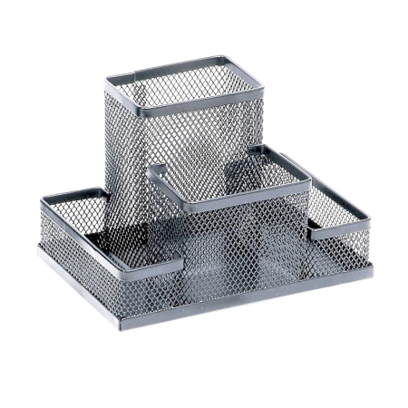 Accesorii pentru birou - Suport Memoris Precious accesorii de birou mesh, argintiu