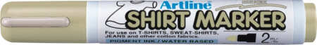 Markere pentru textile - T-Shirt marker ARTLINE, corp plastic, varf rotund 2.0mm - bej