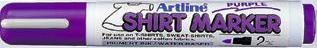 Markere pentru textile - T-Shirt marker ARTLINE, corp plastic, varf rotund 2.0mm - violet deschis