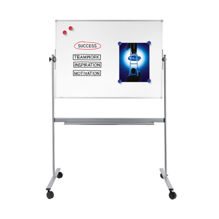 Comunicare si prezentare - Tabla rotativa Legamaster, magnetica, 90 x 120 cm