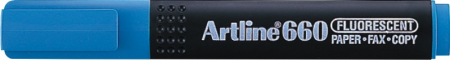 Instrumente de scris si corectura - Textmarker ARTLINE 660, varf tesit 1.0-4.0mm - albastru deschis