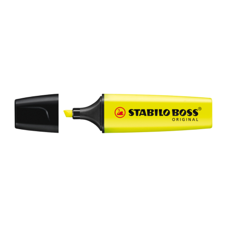 Textmarkere - Textmarker Stabilo Boss, varf 2-5 mm, galben