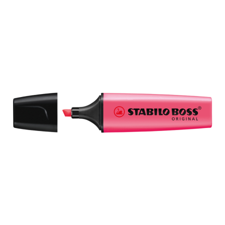 Textmarkere - Textmarker Stabilo Boss, varf 2-5 mm, rosu